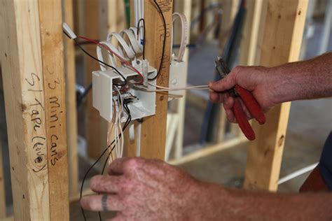 electrical rough in box|roughing in electrical outlets.